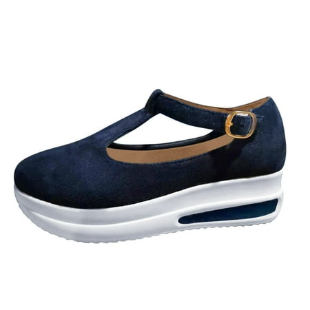 

HSMQHJWE Women s Comfortable Working Nurse Shoes Non-Slip Adjustable Breathable Walking Buffer Fitness Casual Nursing Orthotic Lightweight Shoes