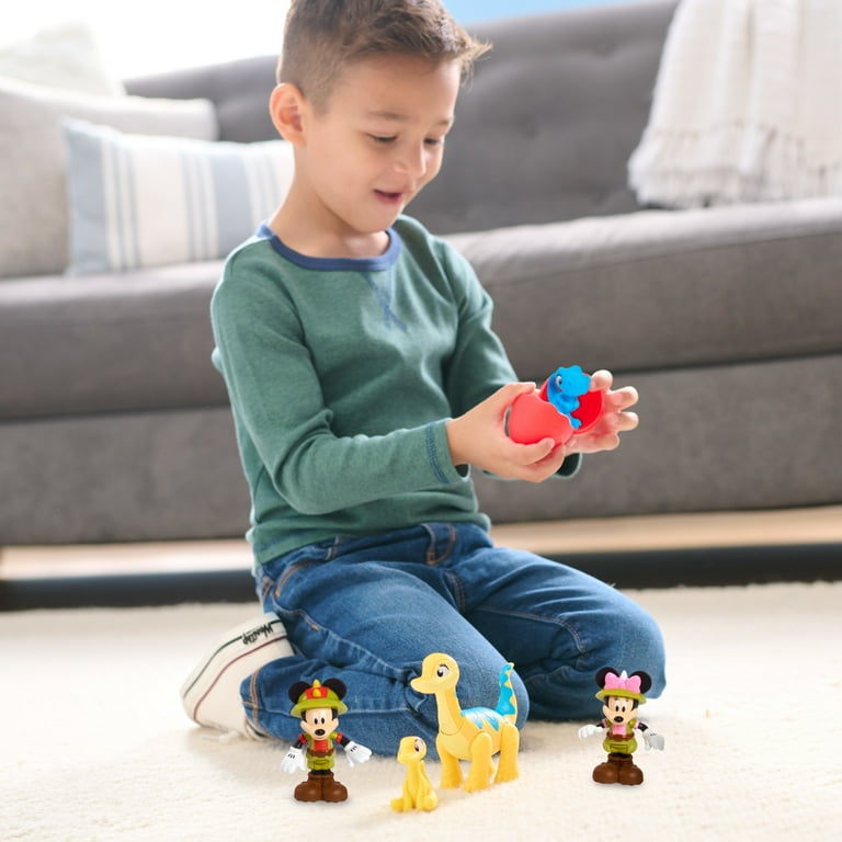 Disney Junior Mickey Mouse Funhouse Dino Pals 7-piece Figure Set