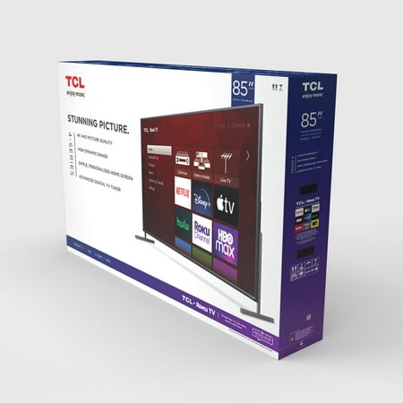 TCL 85" Class 4-Series 4K UHD HDR Smart Roku TV - 85S431
