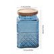 thumbnail image 3 of CaiYueKe Airtight Glass Storage Containers with Lids, Kitchen Pantry Organization for Dry Food, Snacks, Cereal, Flour, Sugar, Coffee, Tea, Pasta, Baking Supplies, Clear Sealed Jars for Countertop, 3 of 7
