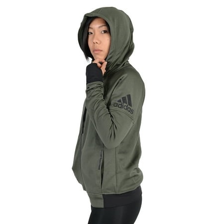 - Adidas Womens Adidas Infinite Series Daybreaker Hoodie Army Green