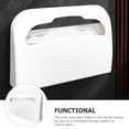 thumbnail image 2 of WRITWAA ABS Toilet Seat Cover Dispenser Wall Mount Storage Solution for Bathroom Hygiene and Convenience, 2 of 8