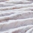thumbnail image 4 of Madison Park Polyester Marble Printed Knitted Long Fur Throw in Blush Pink, 4 of 7