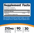 thumbnail image 5 of Nutricost Magnesium Glycinate Capsules (90 Capsules, 210 mg Magnesium Glycinate Per Serving) - Magnesium Glycinate Supplement for Gentle Absorption, 5 of 5
