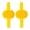 Yellow, variant on Koiauber 2 Pcs Silicone Cat Grooming Strap Pad Self Groomer Brush Cats Adjustable Pet Grooming Tool Pet Grooming Accessory