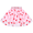 Pink Red Heart, variant on Sunny Fashion Girls Tulle Blue Mini Skirt 3D Floral Embroidery Sequin Princess Festival Summer 9-10 Years