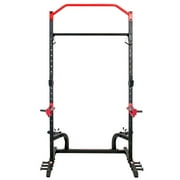 Sunny Health Fitness Pull Up Bar Attachment for Power Racks and Gym Cages, Cage Attachment, SF-XFA001