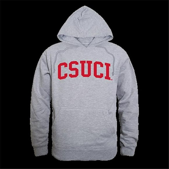 W Republic Products 503-204-HGY-05 California State University Channel Islands Game Day Hoodie, Heather Grey - 2XL