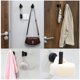 thumbnail image 3 of 2pcs Bathroom Towel Hook Matte Black Coat Hooks Wall Mount Heavy Duty Wall Hooks Door Hanger 304 Stainless Steel Waterproof Rust Proof, 3 of 5