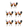 thumbnail image 3 of fastboy Animal Statue Chicken Sculpture for Pathway Lawn Yard Courtyard Style A + B 5Set, 3 of 6