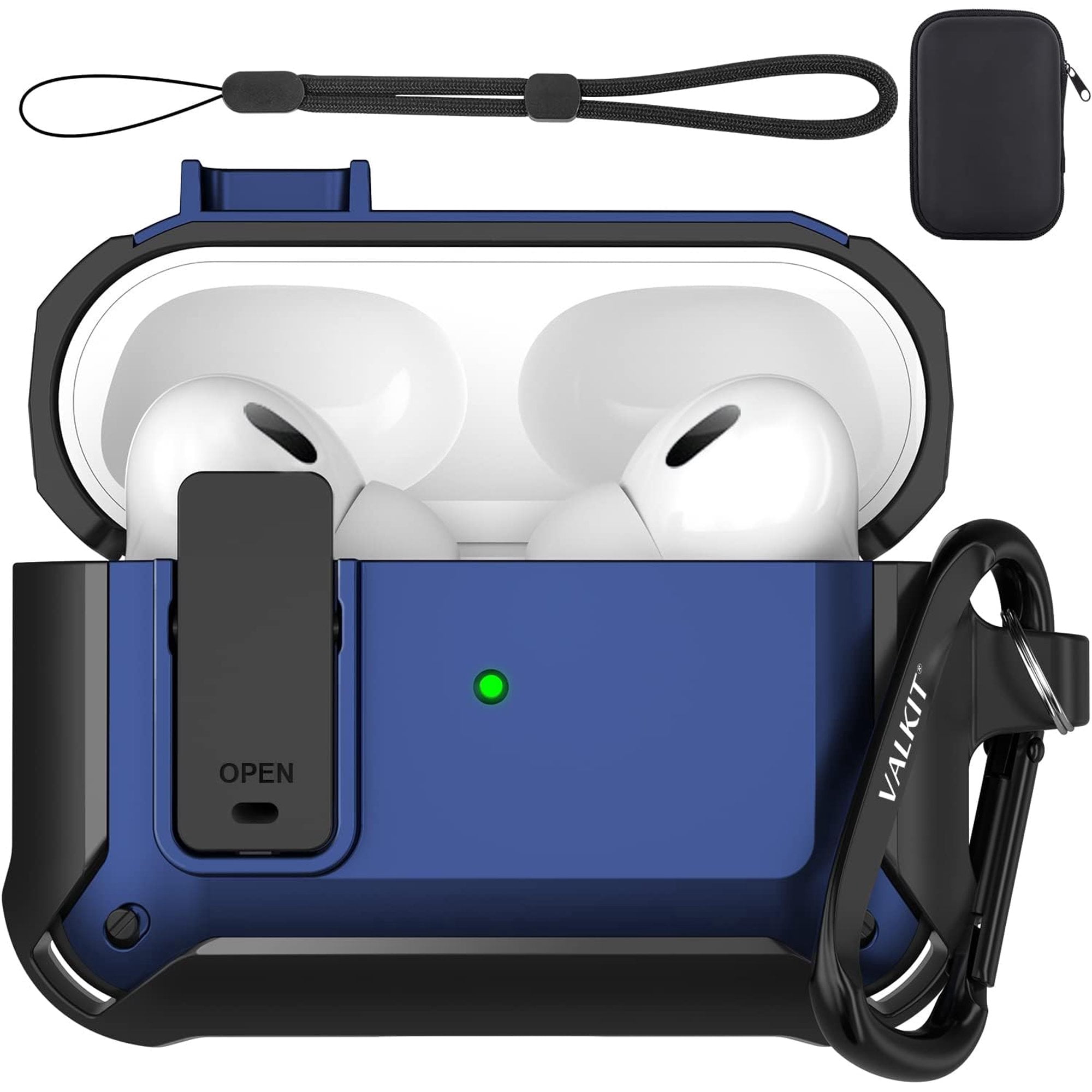 Airpod Gun Maxjoy Military Silicone Case Cover for Airpods Pro 1&2- Secure Lock ...