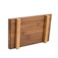 thumbnail image 2 of THY COLLECTIBLES Sashimi Sushi Bamboo Serving Geta Plate - Japanese Style Tableware Bamboo Sushi Board Cutting Tray (L8.2" x W4.7"), 2 of 5