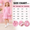 thumbnail image 7 of Aideaone Toddler Girls Long Sleeve Polo Dress with Matching Heart Crossbody Bag 2T-7T, 7 of 7