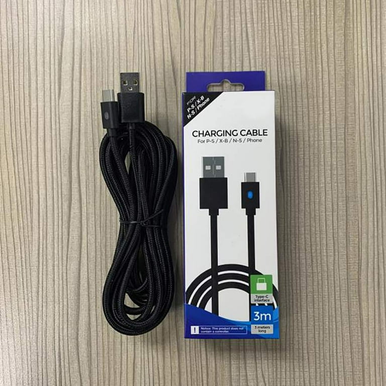 Abedoe Ps5 Controller Charger Charging Cable 2 Pack 10 Feet Usb Type C Fast Charging Cord Compatible With Playstation 5 Nintendo Switch Xbox Series X Series S Controllers Smart Phone Walmart Com Abedoe Ps5 Controller Charger Charging Cable 2 Pack 10 Feet Usb Type C Fast Charging Cord Compatible With Playstation 5 Nintendo Switch Xbox Series X Series S Controllers Smart Phone Walmart Com