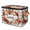 Multicolor 1, variant on ADECORIVY Pug Dogs Storage Bin with Lid, Fabric Foldable Shelf Baskets Boxes, Cute Dog Closet Lidded Storage Bins, Clothes Organizer Container with Handles for Bedroom Home