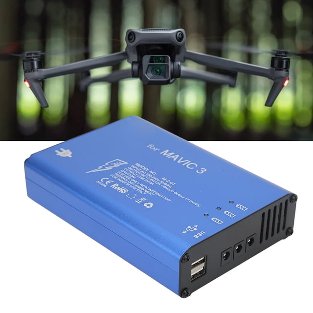 Cargador De Batería Para Drones, Cargador De Batería Para Drones DC 17.6V Salida 100-240V Entrada Con Interruptor Para Quadcopter