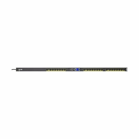 Eaton Managed rack PDU, 0U, 5-20P, L5-20P input, 1.92 kW max, 120V, 16A, 10 ft cord, Black, Single-phase