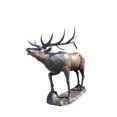 thumbnail image 7 of Nifao Life-Size Elk Bronze Statue – Outdoor Garden Decor Sculpture, 43"L x 99"W x 87"H, 7 of 7