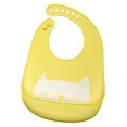 thumbnail image 1 of Bebé comiendo babero de silicona bolsa de arroz súper suave impermeable tridimensional, 1 of 2