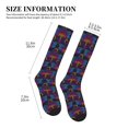 thumbnail image 4 of Pofeuu Mandalas Dragonfly Print Compression Socks for Women & Men Circulation - Best Support for Nurses,Running,Athletic,Sports, 4 of 7