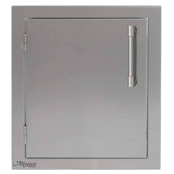 Alfresco 17-Inch Left-Hinged Vertical Single Access Door - AXE-17L