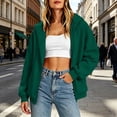 thumbnail image 5 of Enjoytime Womens Hoodies Long Sleeve Casual Zip Up Sweatshirt Fall Fashion Solid Color Lightweight Hoodie Jacket, 5 of 8