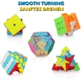 thumbnail image 2 of Speed \u200b\u200bCube Set 2x2 3x3 4x4 Pyramid Magic Cube, Smooth Stickerle, 2 of 5