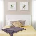 thumbnail image 2 of Pemberly Row Traditional Wood Queen Flat Panel Headboard in White, 2 of 6