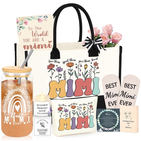Set de regalo DOGMEM Mimi con 8 artículos para abuela