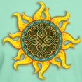 thumbnail image 3 of CafePress - Mosaic Sun Dark T Shirt - 100% Cotton T-Shirt, 3 of 3