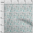 thumbnail image 2 of oneOone Rayon Dusty Teal Green Fabric Text Craft Projects Decor Fabric Printed By The Yard 56 Inch Wide, 2 of 5