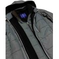 thumbnail image 4 of Men's Heavy Padded Full Fleece Insulated Jacket Negative Degree Canadian Winter Weather Coat with Removable Hood, 4 of 5