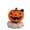 A001- A (Pumpkin Rotating Decor), variant on Spooky Halloween Decorations Indoor Spooky Tombstone Ghost Figurine Creepy Halloween Desk Decor for Home Party Office Durable Resin Halloween Decoration for Mantel Entryway