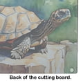 thumbnail image 5 of Turtles Tortoises Glass Cutting Board Large 12 in x 15 in, 5 of 5
