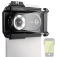 thumbnail image 1 of Mistaha Portable Smartphone Microscope with 100X Magnification, LED Lights, CPL Filter, and Universal Clip - Ideal for Explorers and Enthusiasts, 1 of 6
