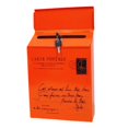 thumbnail image 4 of Caja de depósito de buzón para colgar en la pared con cerradura y llaves para mejoras en el hogar Naranja Rojo_S Sunnimix Buzón de hierro montado en la pared, 4 of 5