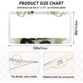 thumbnail image 2 of GZHJMY Cute Panda License Plate Frames 2 Pack Aluminum License Plate Holder Universal Car License Plate Covers with Screw Caps Decorative, 2 of 6