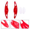 thumbnail image 5 of Red Steering Wheel Shift Paddle Shifter Extension Fit For Kia Stinger 2018-2022, 5 of 9