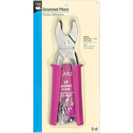 UPC: 0072879285840 | Dritz Grommet Pliers for 3/8 Grommets Pink