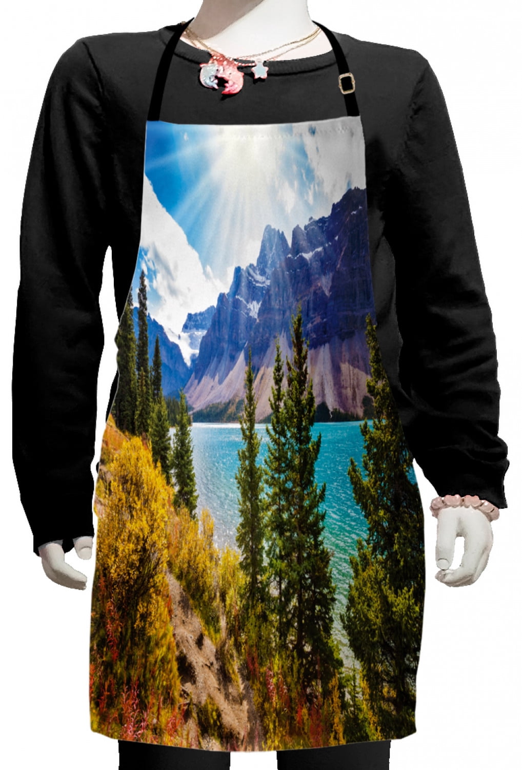 Landscape Kids Apron, National Park Banff Canadian Rockies Mountain ...