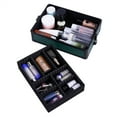 thumbnail image 5 of Zeng Rolling Makeup Case with Drawers Train Case Makeup Trolley Case,Dark Green, 5 of 10