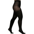 thumbnail image 4 of Women's Berkshire 5036 Plus Max Coverage Microfiber Tights (Black 1/2X), 4 of 4