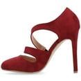 thumbnail image 3 of Journee Womens Zeera Round Toe High Stiletto Pumps, 3 of 10