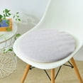 thumbnail image 5 of LACKUST Chair Seat Cushion Clearance,Classic Rounded Knit Office Chair Cushion,Stadium Cushions for Bleachers,Gray, 5 of 8