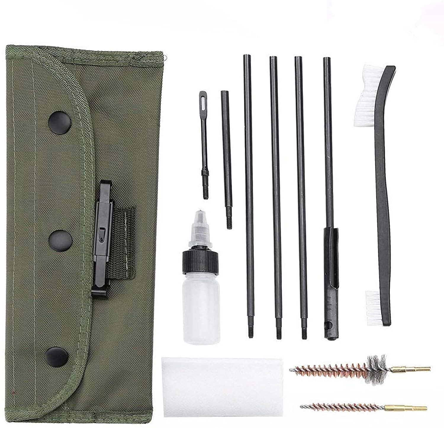 .22 22LR .223 556 Rifle Gun Cleaning Kit Brush Cleaner Military Clean Tools 