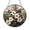 Acrylic 3.5 Inch, variant on Stained glass cross with floral details, serene window hanging for uplifting interior decoration