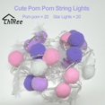 thumbnail image 2 of Guirnalda de luces para interiores ChiRee, 2 m, 20 pompones LED, color blanco cálido, 2 of 6