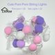thumbnail image 2 of Guirnalda de luces para interiores ChiRee, 2 m, 20 pompones LED, color blanco cálido, 2 of 6