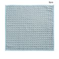 thumbnail image 2 of Bearachild 8 Uds paños toalla trapo paño de limpieza Waffle patrón absorbente de agua conveniente café accesorios de cocina azul Type3 NO3, 2 of 6