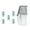 F, variant on TIELUTT Cat Litter with Holder Cat Litter Shovel with Waste Can And Large Capacity Cat Portable Paper Pellet Litter Litter Waste Receptacles Cat Litter Travel Big Hamster Rabbit Bedding Pellets for Ca